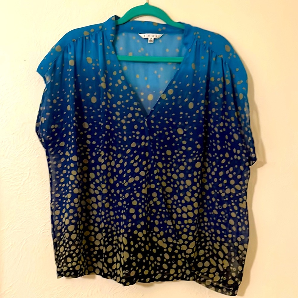 Really fun and versatile sheer top.